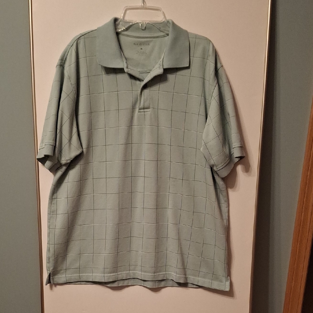 Van Heusen Light Green Polo Shirt
